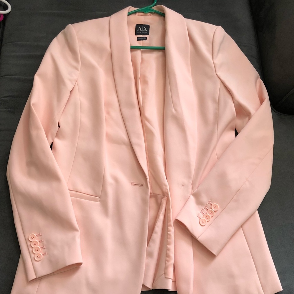 Pastel pink blazer